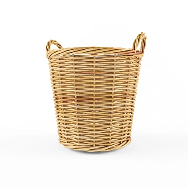 Versatile Storage Solutions: 5-Piece Basket Set 3D model image 1 