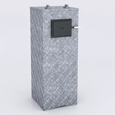 OM KASTOR KSIS 27: Premium Bath Oven in Talcum-Magnesite 3D model image 1 