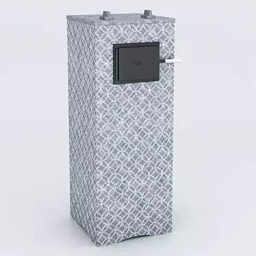 OM KASTOR KSIS 27 Bath Oven - Premium Talcomagnesite Pattern 3D model image 1 