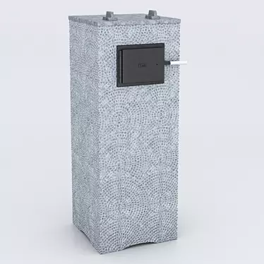 Talcum-Magnesite Bath Oven: OM KASTOR KSIS 27 3D model image 1 