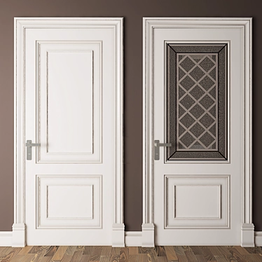 Elegant 2011 Classic Door 3D model image 1 