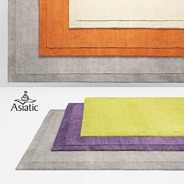 Elegant Asiatic York Rugs Collection 3D model image 1 