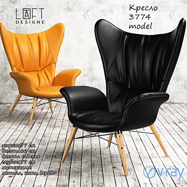 Armchair 3774 mode. Loftdesigne