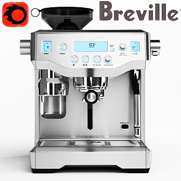 Breville Oracle: The Ultimate Coffee Machine 3D model image 1 