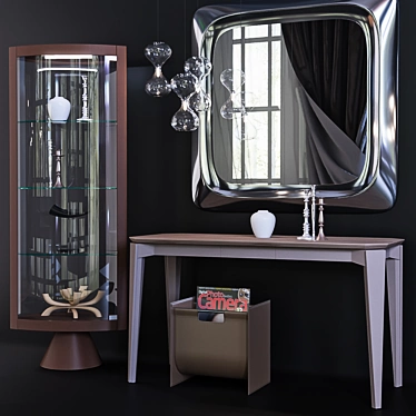 Italian Elegance: Cattelan Italia Set 3D model image 1 