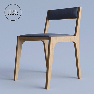 Modern ODESD2 C1 Chair 3D model image 1 