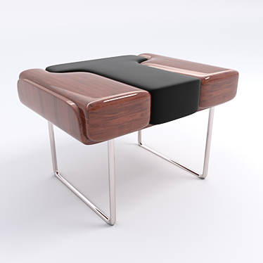 Stylish 2015 Chair: Versatile Design, V-Ray Render 3D model image 1 