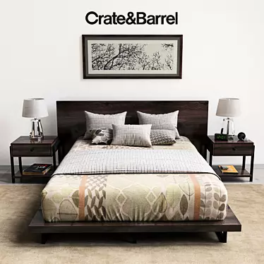Crate &amp; Barrel bedroom