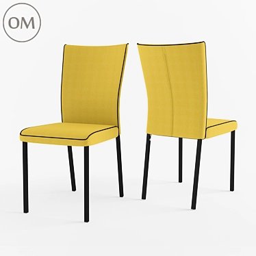 Telly Chair: Stylish and Comfortable Seating 3D model image 1 