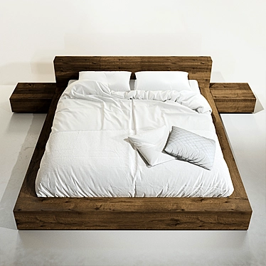 Ethnicraft OAK MADRA BED