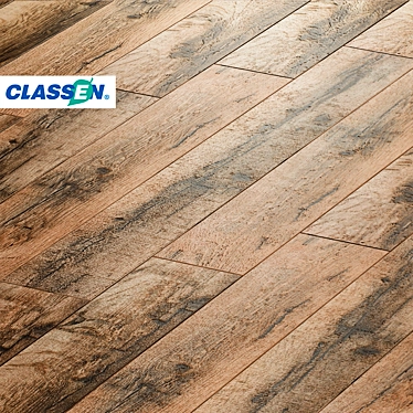 Classen Oak Finndo Laminate - Durable and Stylish Flooring 3D model image 1 