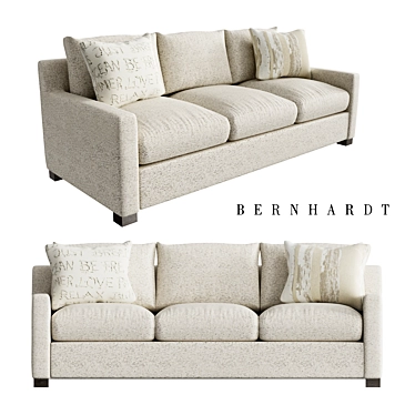 Elegant Kelsey Sofa by Bernhardt 3D model image 1 