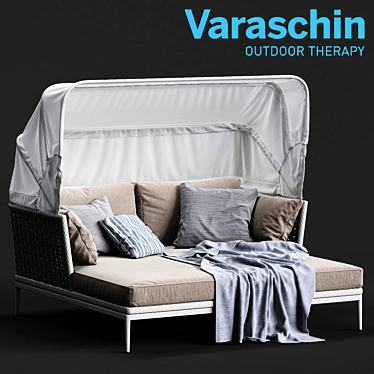 Cozy Varaschin ALGARVE Igloo Sofa 3D model image 1 