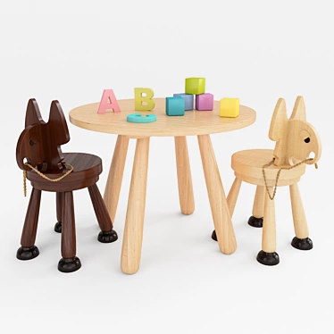 Children&#39;s furniture set (Forest Manufactories)