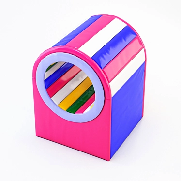 Spinning Fun: Soft Mini Wheel 3D model image 1 