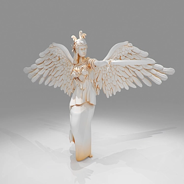 Triumphant Goddess of Victory 3D model image 1 