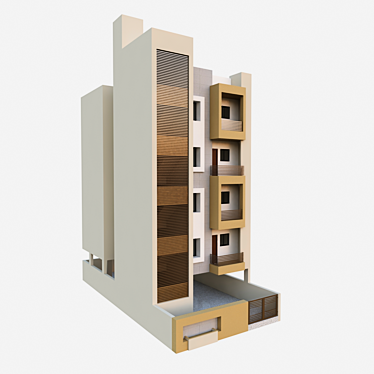 Indian_Residance MultiStory 3D model image 1 