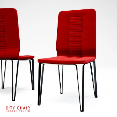 Urban Elegance Chair 3D model image 1 