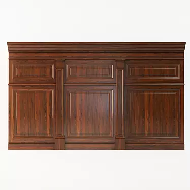 Wood Panels Collection 3D model image 1 