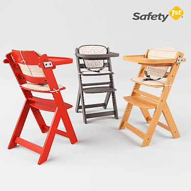 Timba: Safety 1st Highchair 3D model image 1 