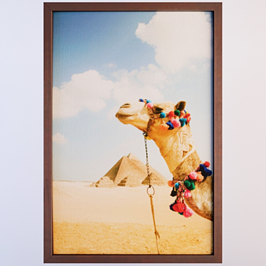 Desert Adventure: Camel Oasis 3D model image 1 
