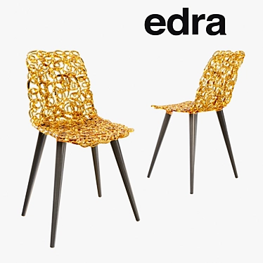 Edra Gina: Captivating Design, Unmatched Comfort 3D model image 1 