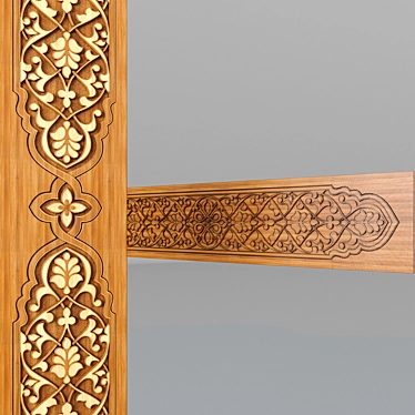 Uzbek Freese 2: Perfectly Sized, High-Poly Detail 3D model image 1 