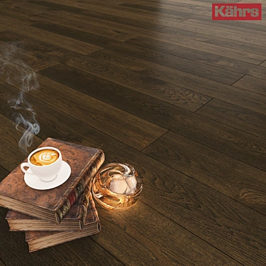 Kährs Oak Nouveau Tawny: Timeless Elegance for Your Space 3D model image 1 