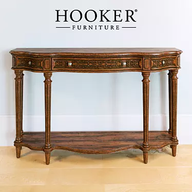 Three Drawer Thin Console