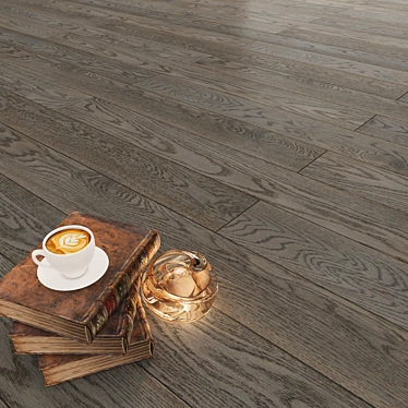 Kährs Oak Canvas Tawny | 17x14mm Oak Flooring 3D model image 1 