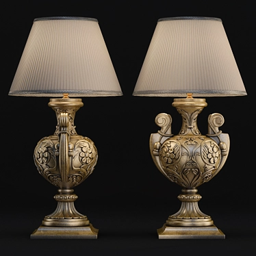 Etruria Lamp: Stylish and Versatile Lighting 3D model image 1 