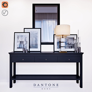 Ethnic Furniture Set by Dantone Home 3D model image 1 