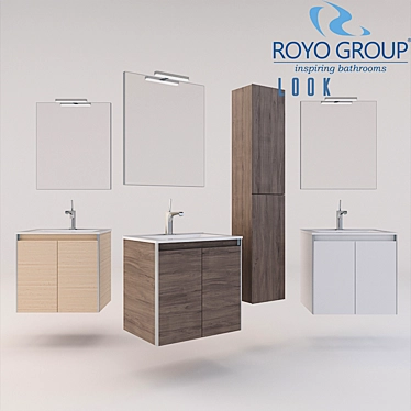 Royo Group 3D Model, 610x460x565 mm 3D model image 1 