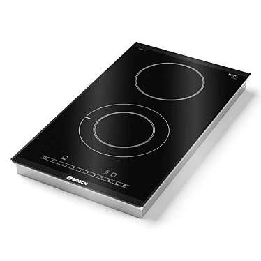 BOSCH Serie 6 Induction Hob: Effortless Cooking 3D model image 1 