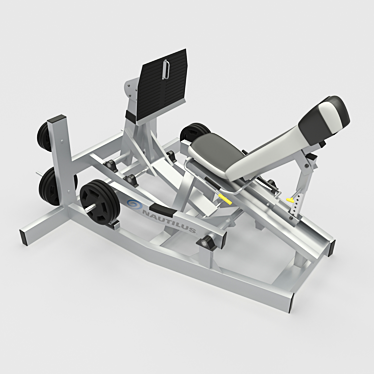 Ultimate Leg Press Machine 3D model image 1 