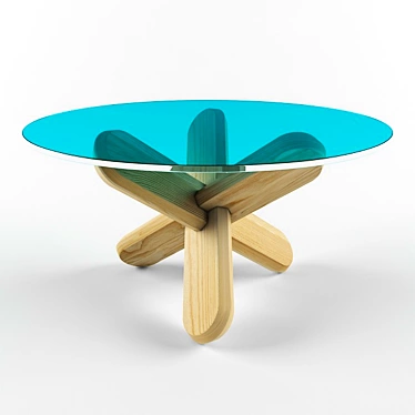 Coffee table Teal