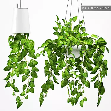 Green Oasis Collection: 131 Unique Plant Varieties 3D model image 1 