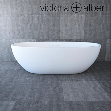 Luxury Barcelona Bathtub by Victoria+Albert 3D model image 1 