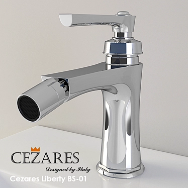 Cezares Liberty BS-01 Bidet Mixer 3D model image 1 