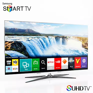 Samsung D7000 3D 4K Smart TV 3D model image 1 