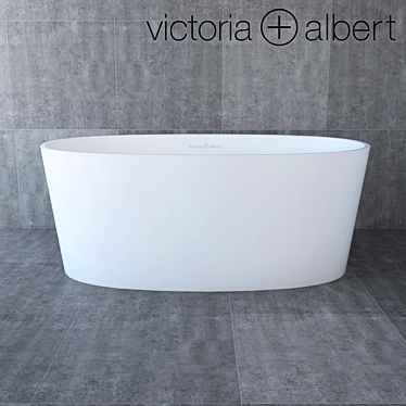 Luxury Victoria + Albert Bathtub 3D model image 1 