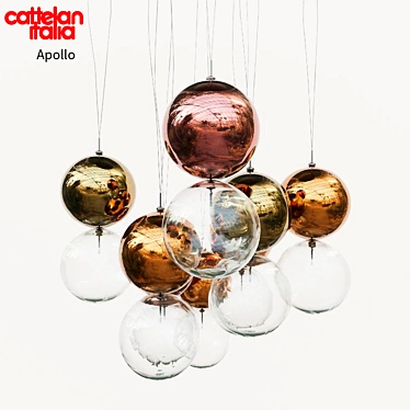 Cattelan Italia Apollo Designer Lamp 3D model image 1 