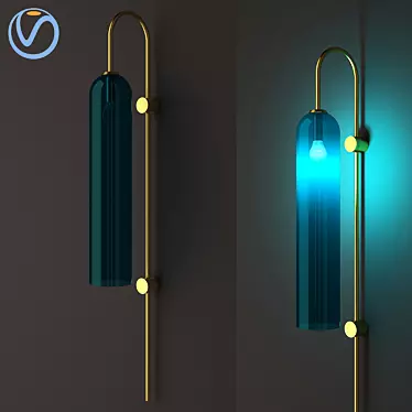 Sleek Illumination: Float Light 3D model image 1 