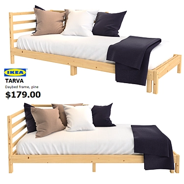 Ikea Tarava Daybed: Chic and Versatile! 3D model image 1 