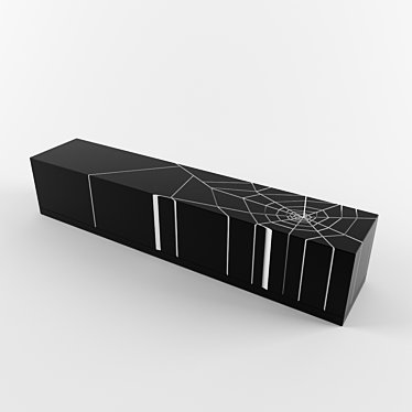 Elegant Render-Ready Table Bench 3D model image 1 