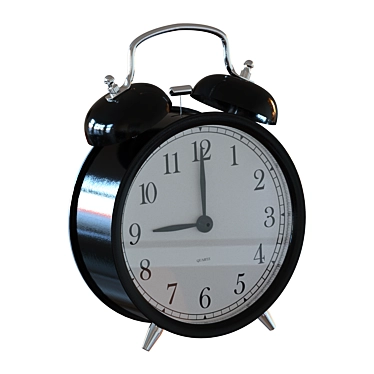 Timeless Decade Alarm Clock 3D model image 1 