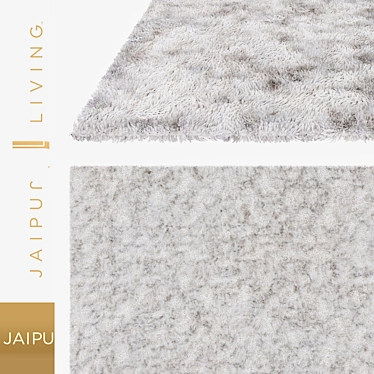 Plush Jaipur Verve Rug 3D model image 1 