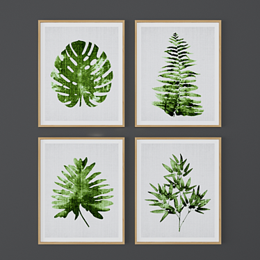 Botanical Bliss: Set of LILAxLOLA Prints 3D model image 1 