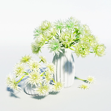 Title: Delightful Daisy Collection 3D model image 1 