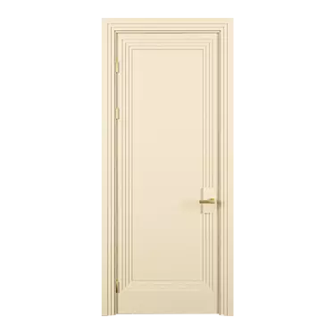 Elegant Beata Door by LaPortaBianca 3D model image 1 